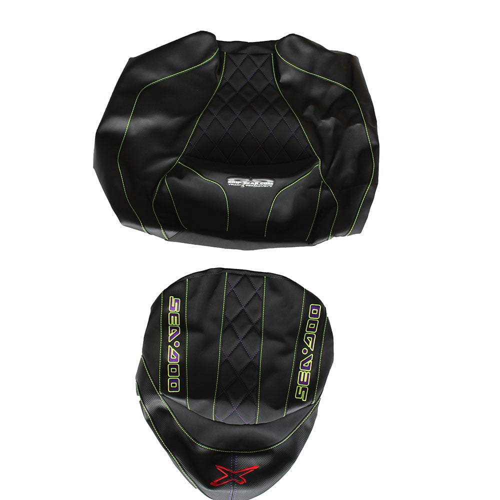 Grip Gear Custom Seat Cover - RXT-X 300 Purple & Yellow 2021 ...